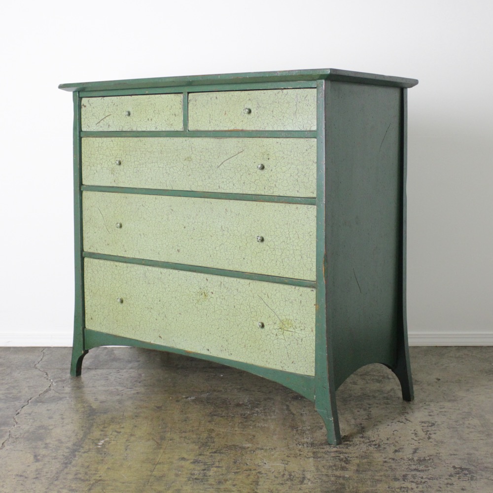 アメリカ ヴィンテージ パイン ペイント チェスト | キヤアンティークス