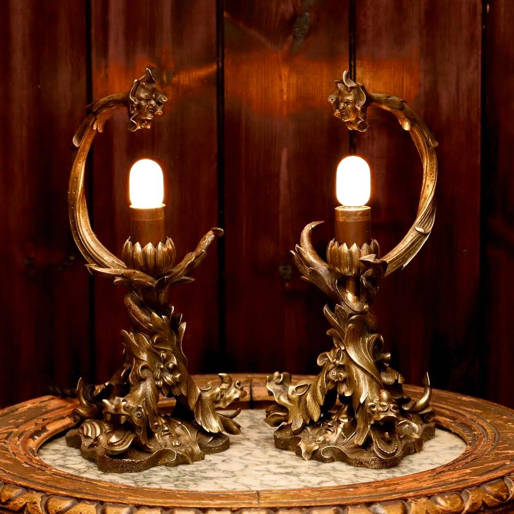 フランス アンティーク アールヌーボー グロテスク ヴェイユーズ