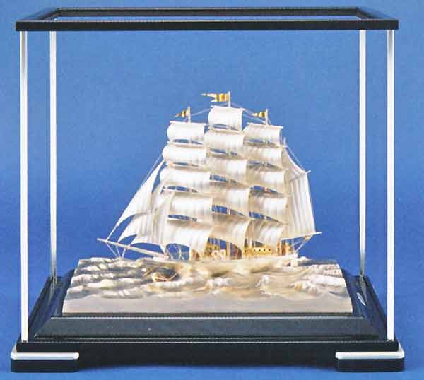 帆船置物 | 銀製品 | 清田工芸