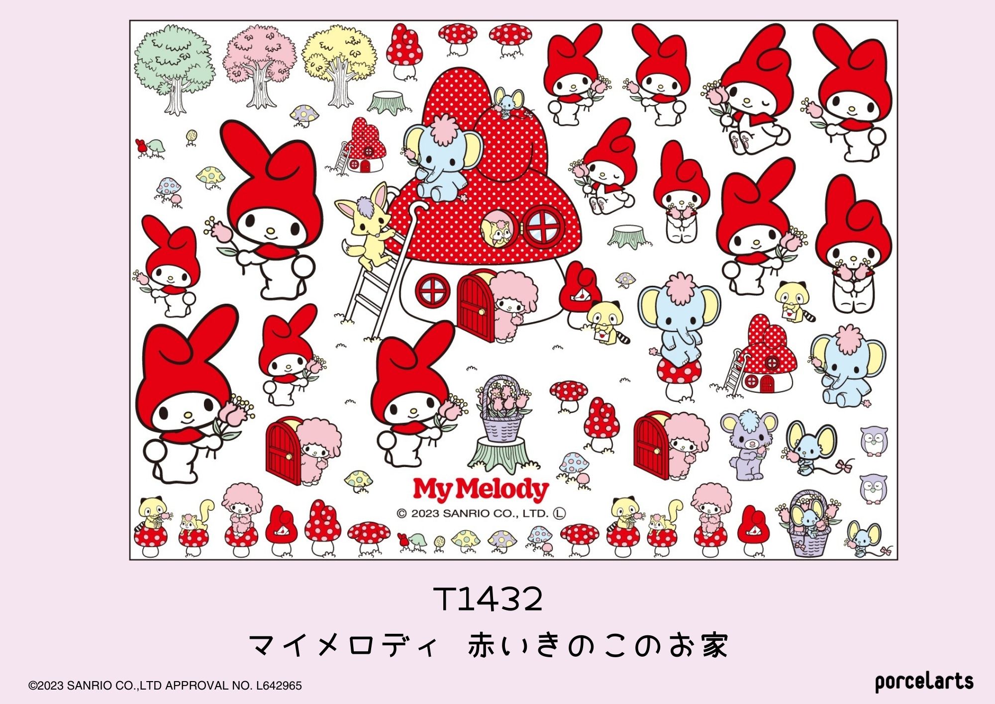 第3弾はマイメロディとハローキティ「サンリオキャラクターズ転写紙