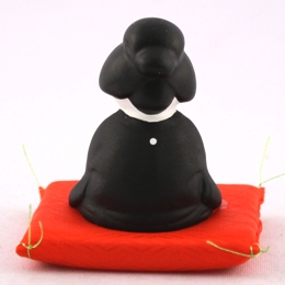 お福さん （黒）・縁起物 / 京都の人形・こけし・和雑貨通販│木村桜士堂