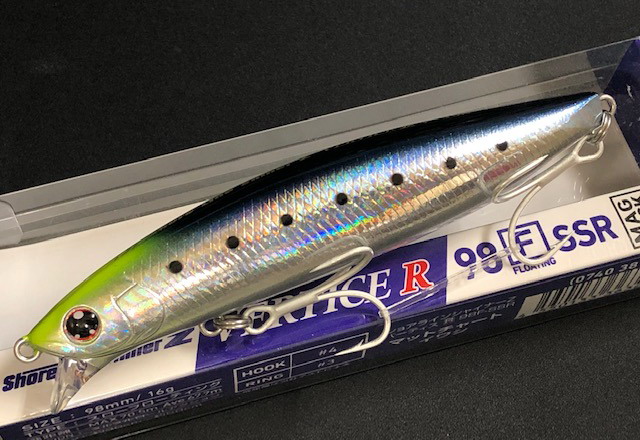 ダイワ ショアラインシャイナーZ バーティスR R98F SSR 98mm/16g