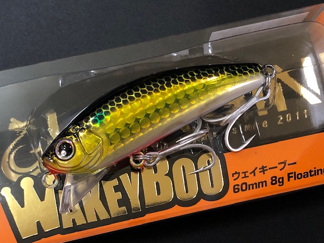 ロンジン（LONGIN）ウェイキーブー60 60mm/8g 【シーバスルアー専門店