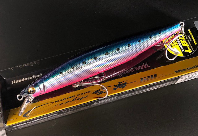 メガバス マリンギャング クーカイ120F 120mm/19g (空海120