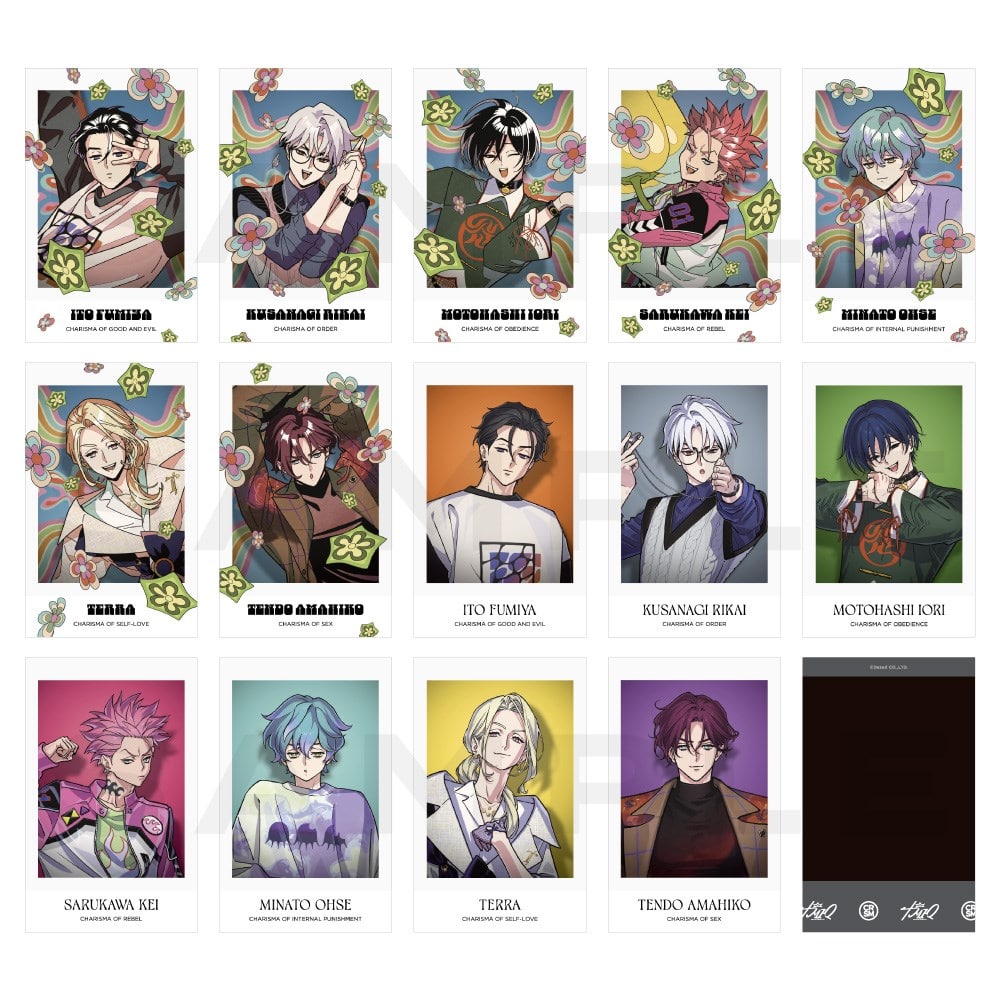 トレーディングチェキ風カード vol.8(全14種) カリスマ KING RECORDS