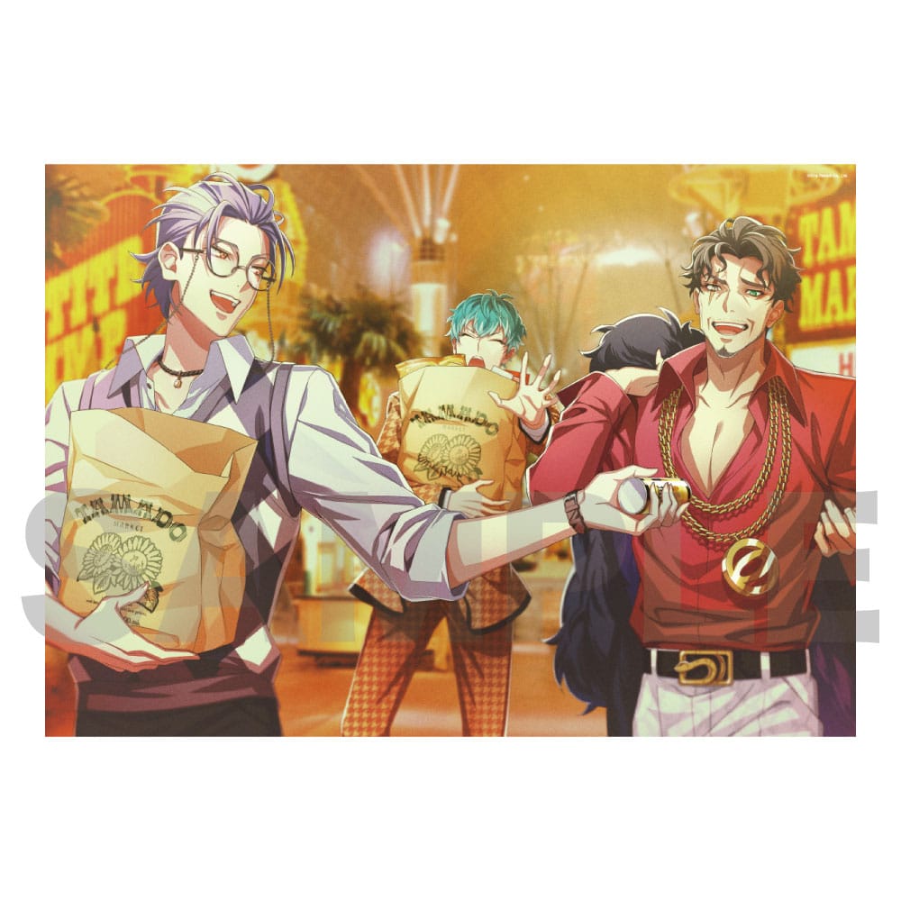 CONNECT THE LINE クリアポスター オオサカ・ディビジョン／どついたれ