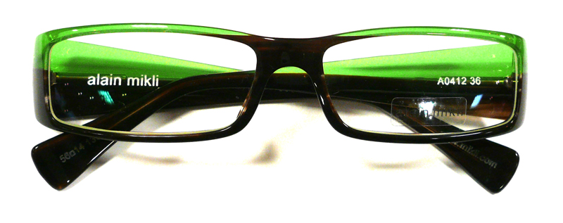 alain mikli アランミクリ プラスチック(セル)メガネフレーム A00412