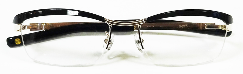 フォーナインズメガネミックスフレームM-19 カラー9001 ブラック