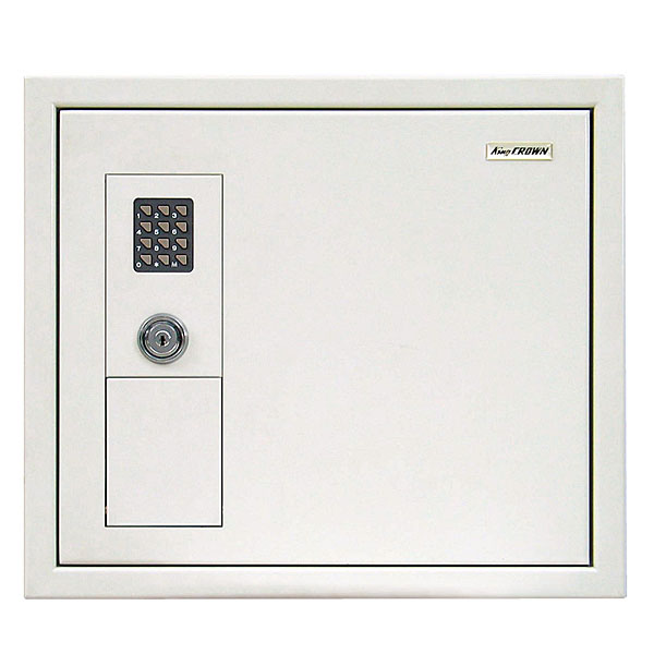 日本アイ・エス・ケイ 壁埋込型保管庫 テンキー＋リバーシブル錠 WLS-E