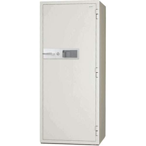 日本アイ・エス・ケイ 2時間耐火・耐破壊金庫 指紋認証・テンキー＋