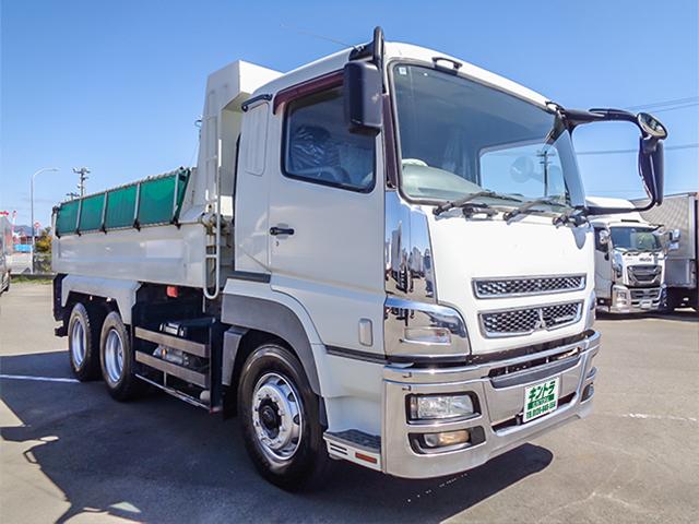 H24/10 三菱ふそう スーパーグレート ダンプ QDG-FV50VX詳細情報｜中古