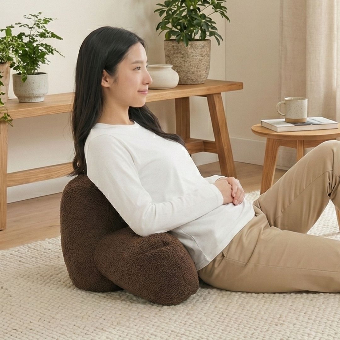 金鵄 レストビーズ 背もたれ 肘付き クッション ごろ寝 日本製ビーズ