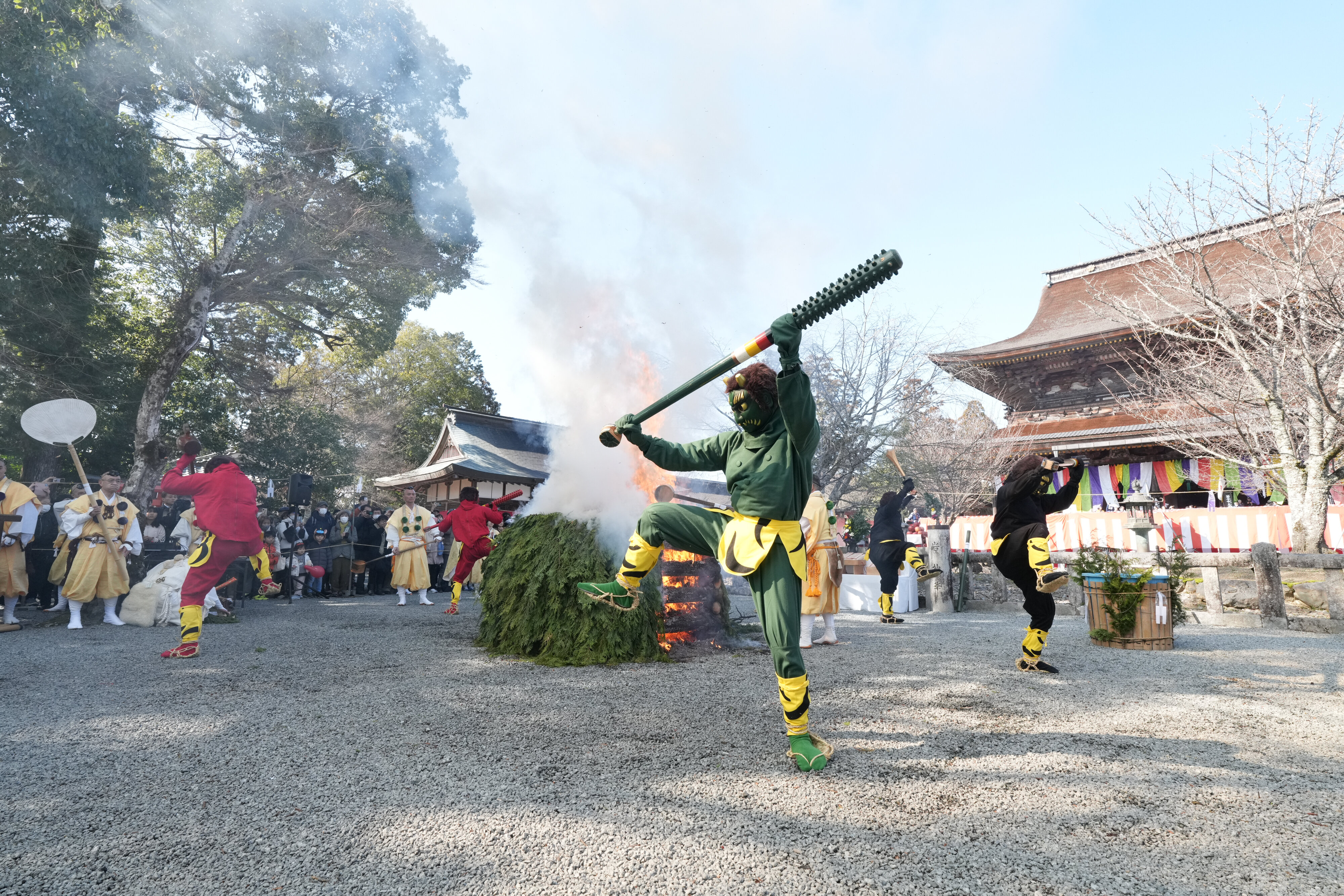 節分会 鬼火の祭典 | お知らせ | 金峯山修験本宗 総本山 金峯山寺