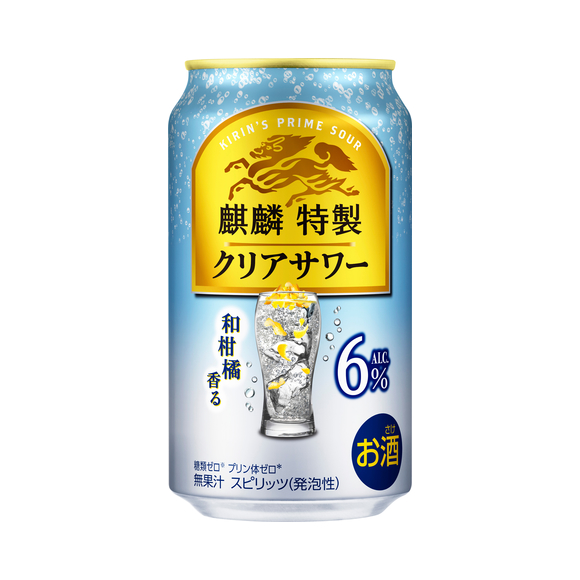 麒麟特製 クリアサワー ALC.6% 350ml 缶（お酒）｜商品・品質情報（お