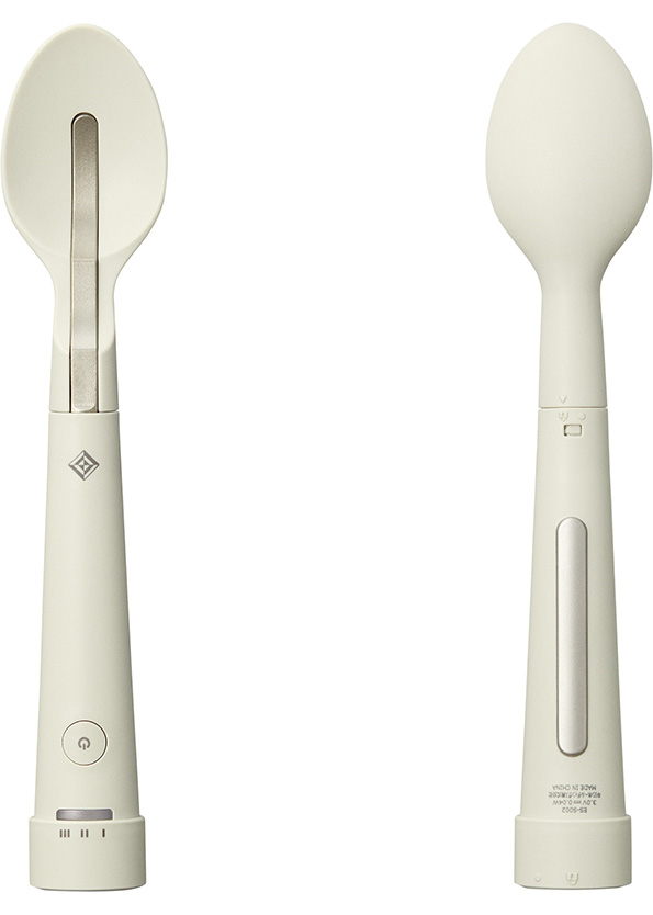 電気の力で減塩食品の塩味やうま味を増強する減塩サポート食器「エレキ