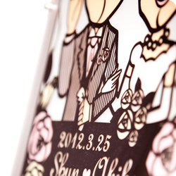 商品アイテム ウェルカムボード ｜ Kirie Fabbrica（きりえファブリカ）