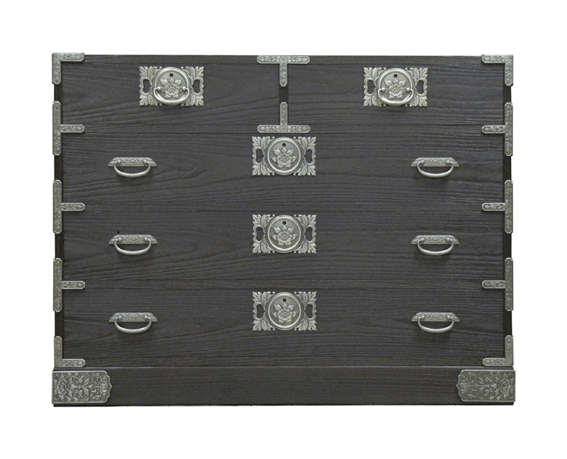 106巾角金具付整理箪笥 | 桐たんす（桐箪笥）の製造販売・修理は東京の