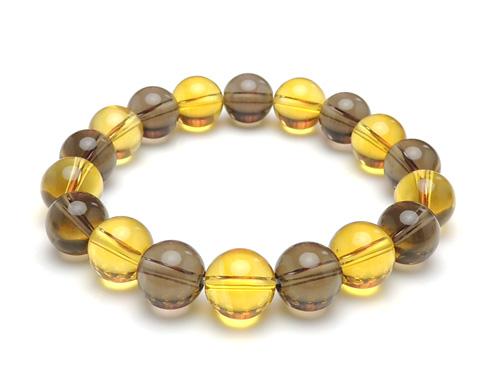 パワーストーンブレスレット シトリンクォーツAAA(11月誕生石)10ミリ