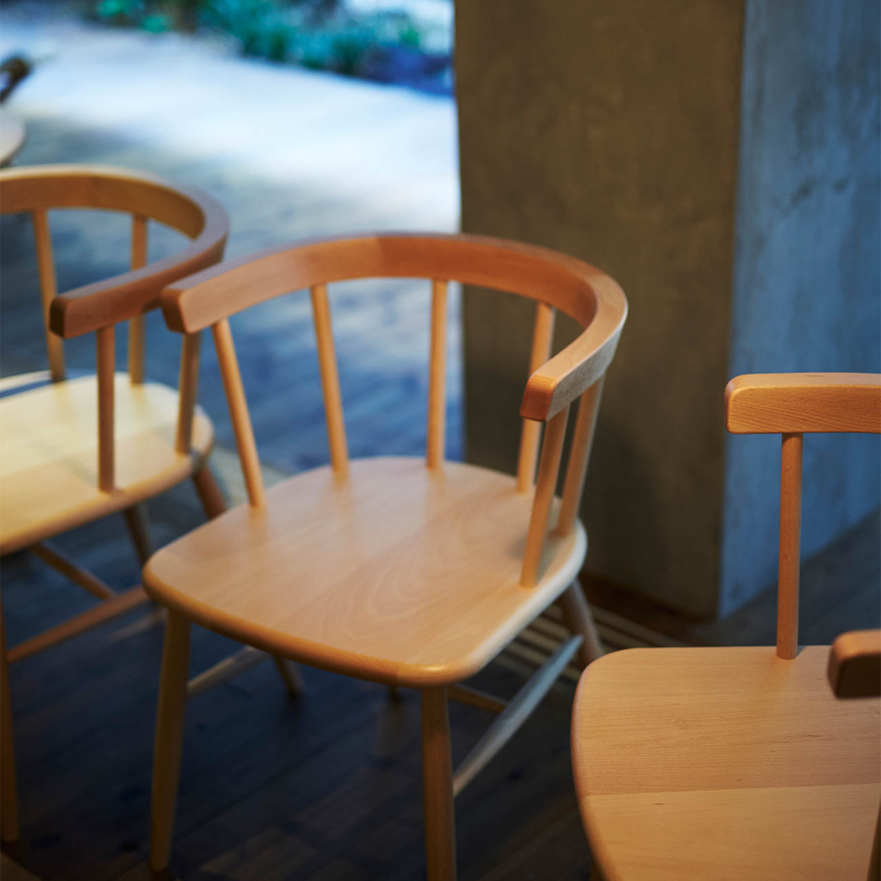 KINOSHITA キノシタ Coccole C264木製椅子スポークチェア C264｜業務用