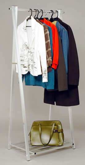 三山金属 アルミ製ハンガーラック A型ハンガー(小・大)