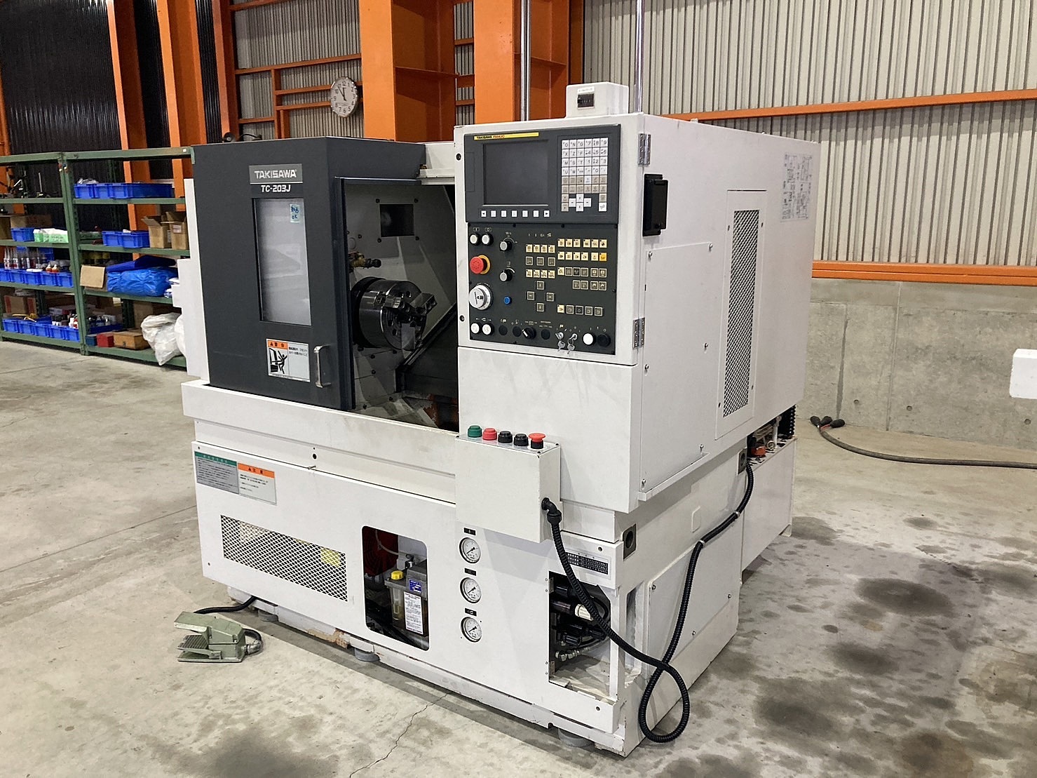 H018493 NC旋盤 滝沢 TC-203J | 株式会社 小林機械