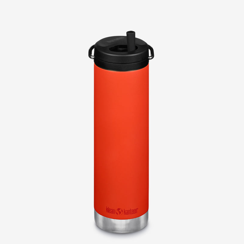 Insulated Water Bottle - TKWide 20 oz with Steel Straw | Klean Kanteen