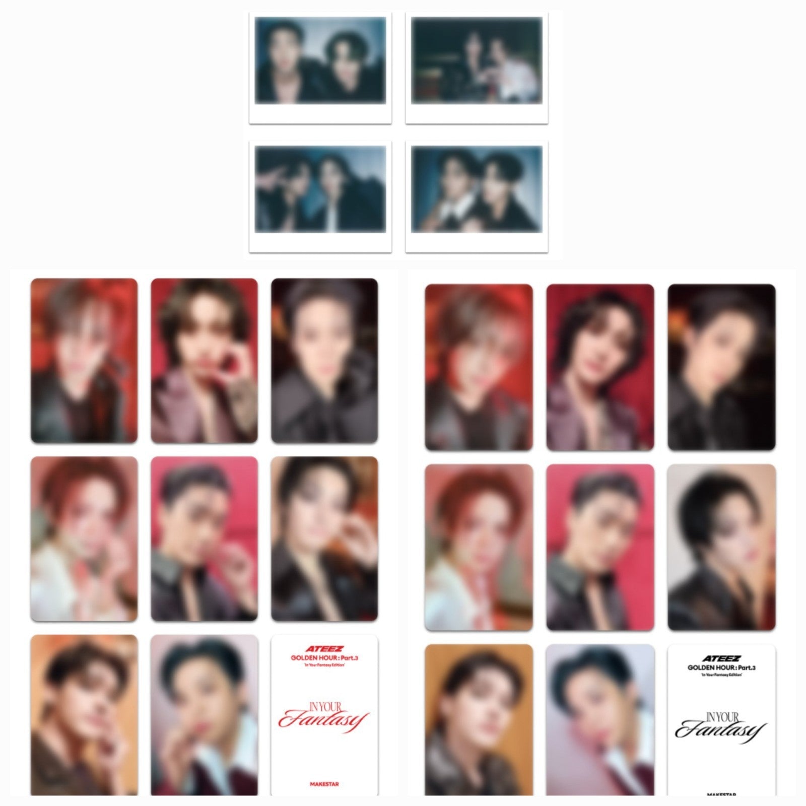 ATEEZ “Golden Hour: In Your Fantasy” Makestar Lucky Draw POB