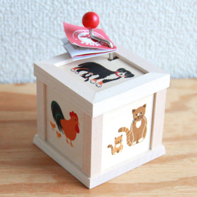 手回しオルゴール・動物 | krtek select toys