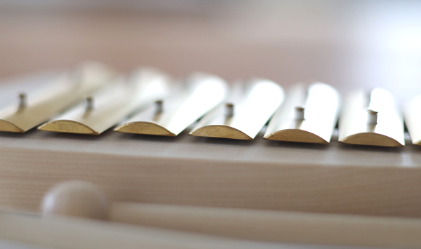 シェルズグロッケン・ペンタトニック7音：響きを抑えた柔らかい音