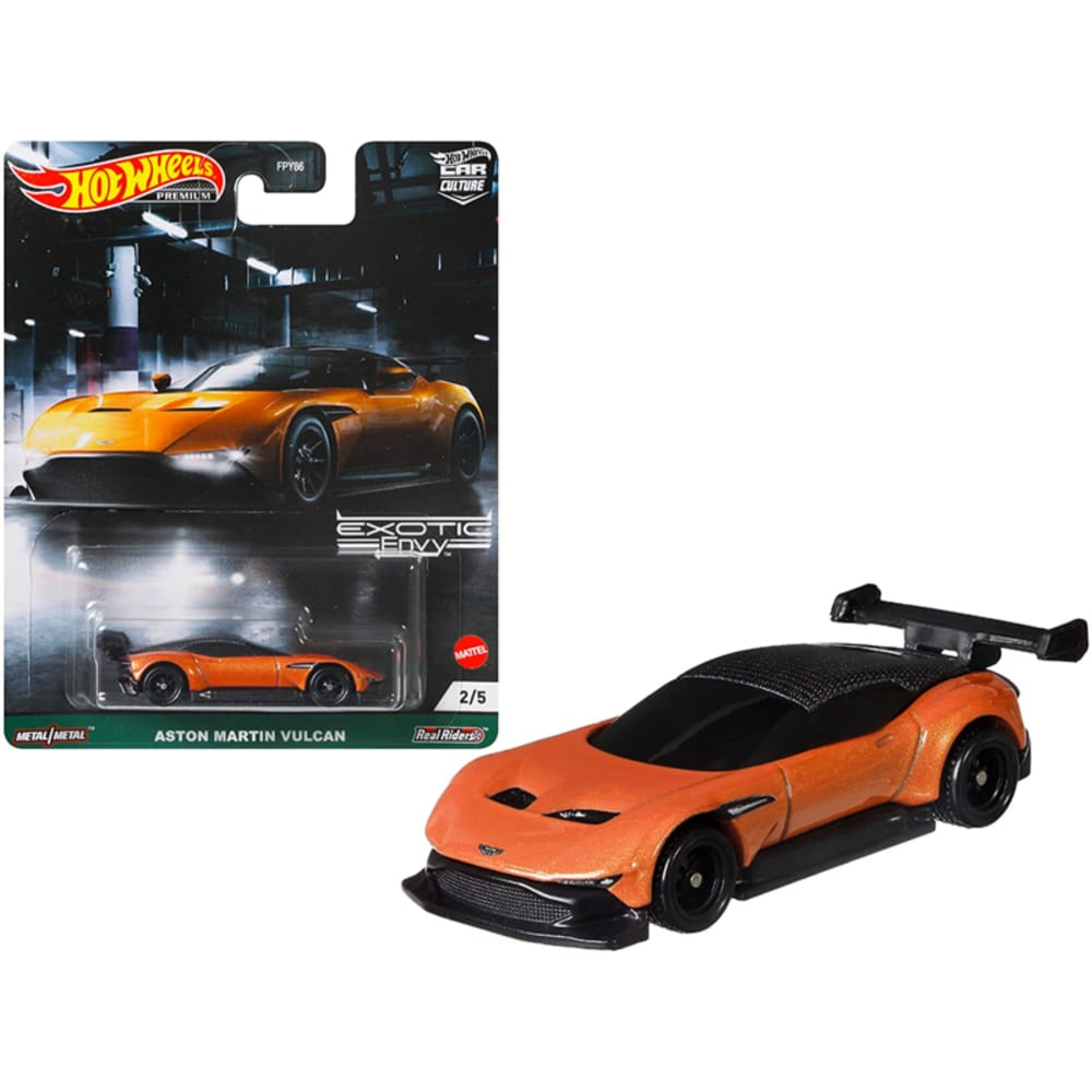 Aston Martin Vulcan Orange Metallic \Exotic Envy\ Series Diecast