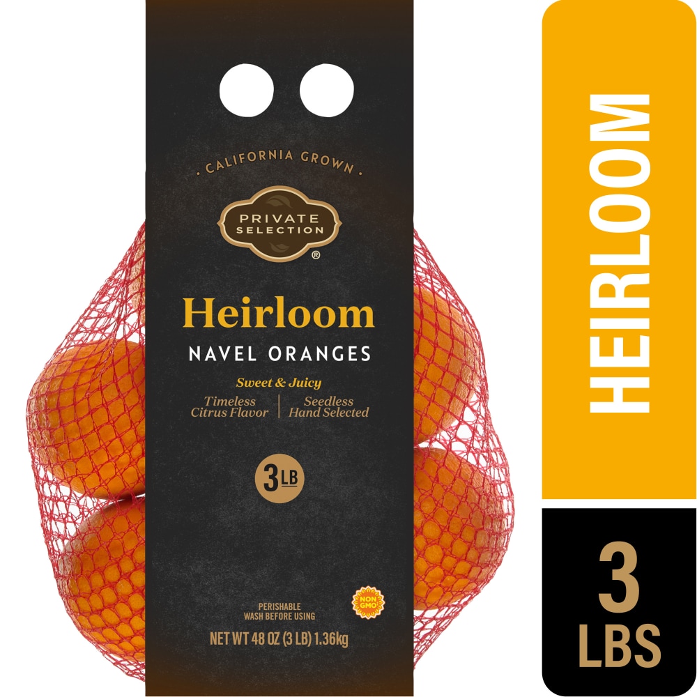Private Selection® Fresh Navel Oranges Heirloom Bag, 3 lb - Fred Meyer