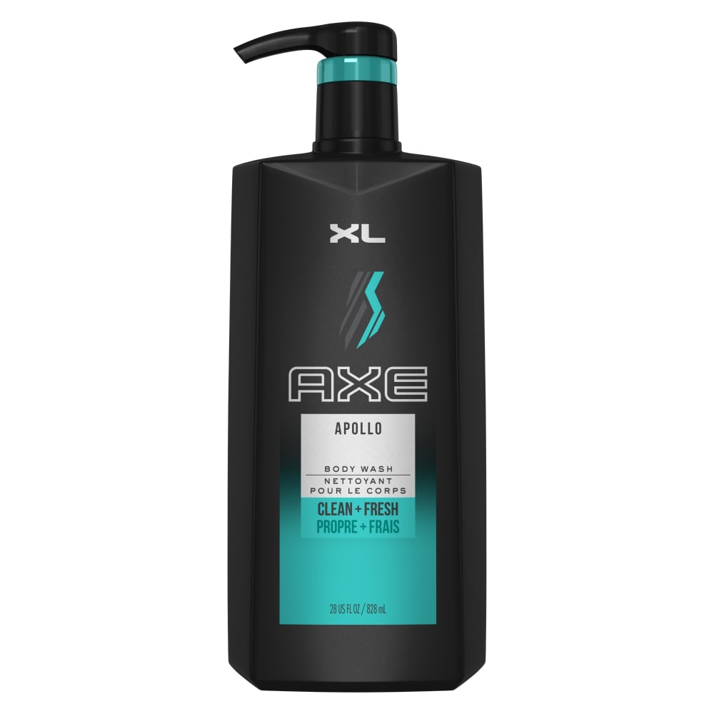 Axe Apollo Clean + Fresh Body Wash, 28 fl oz - Fred Meyer