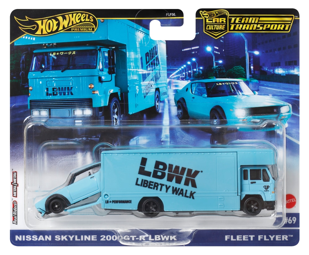 Mattel® Hot Wheels® Car Culture Team Transport™ Nissan Skyline