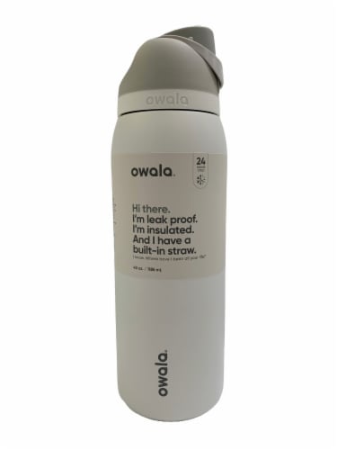 Owala Stainless Steel FreeSip Water Bottle - White, 40 oz