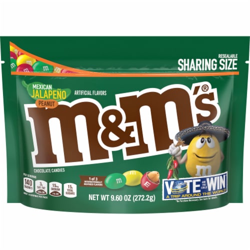 M&M's Mexican Jalapeno Peanut Chocolate Candies, 9.6 oz - Foods Co.