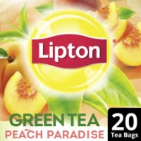 Lipton® Peach Paradise Green Tea Bags, 20 ct - Food 4 Less