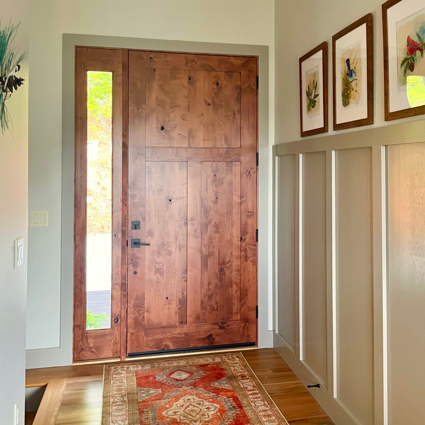 木製刑務所型バードハウス ノアの方舟額 ANGELのカントリードール3点