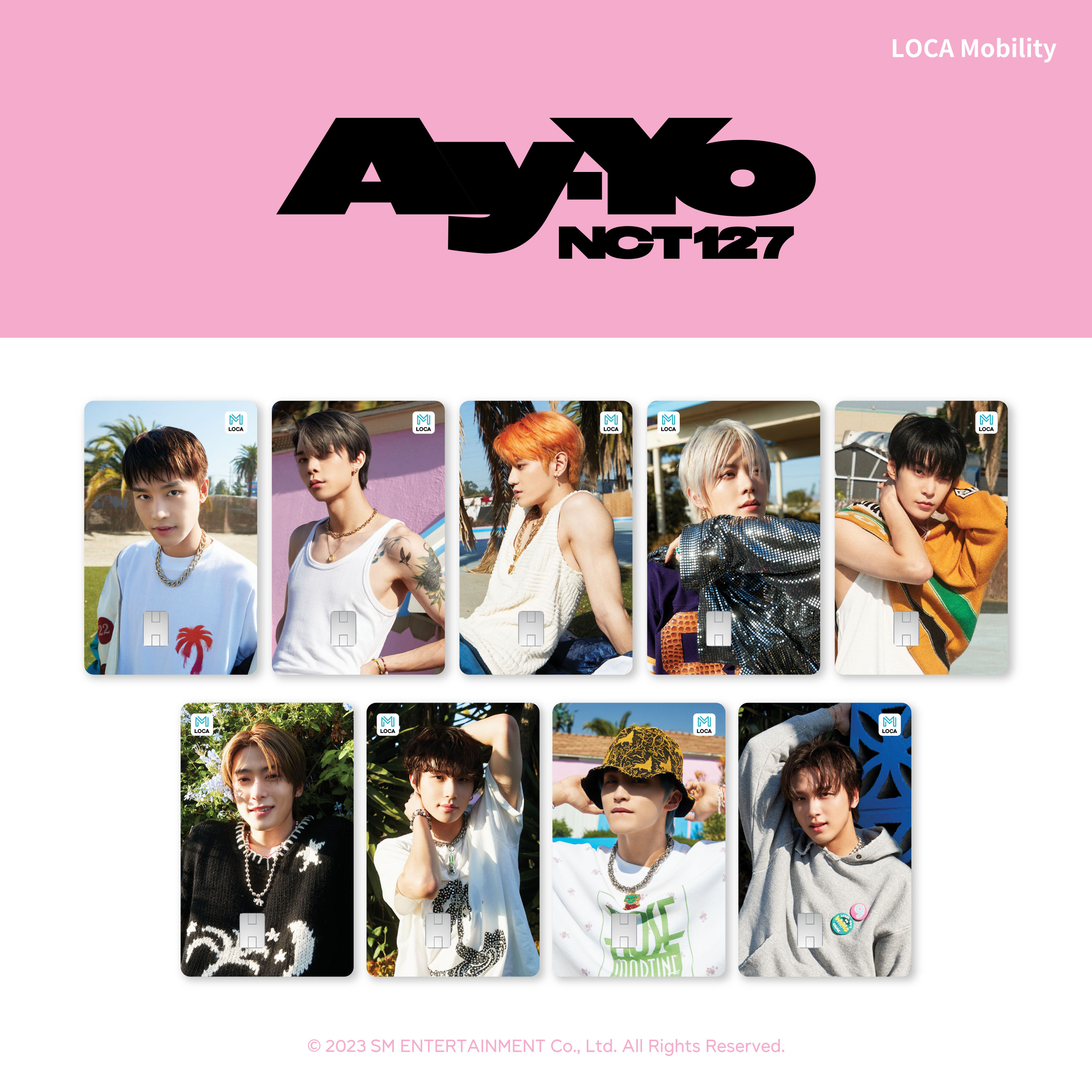 ktown4u.com : NCT 127 - LOCAMOBILITY CARD [YUTA] Ay-Yo