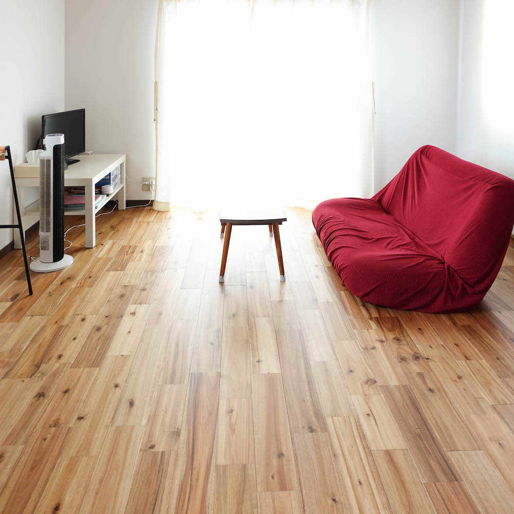 無垢フローリング「Vivid Wide アカシア（UV）」UVウレタンクリア