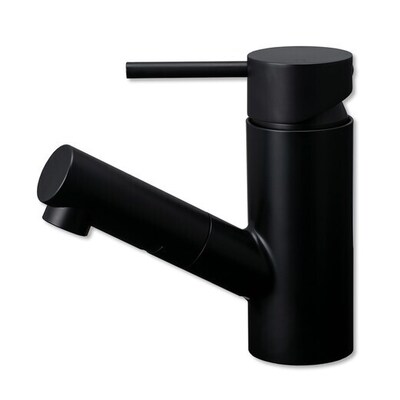 スティック 壁付混合水栓S マットブラック」TA05369｜miratap