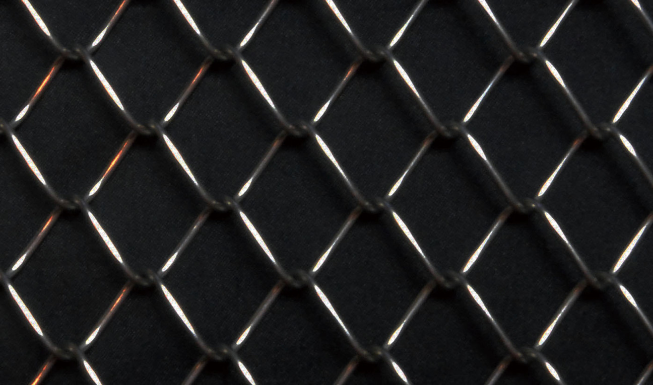 ステンレス建築装飾金網～メタルメッシュ～スパイラルパターン