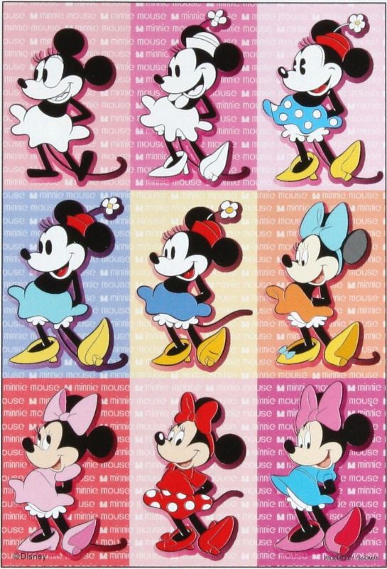引上品】□プチパズル204ピース 歴代ミニーマウス（パネル付きセット