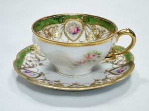 オールドノリタケ ティー カップ＆ソーサー マルキ印 | 東京世田谷の