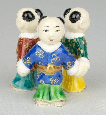 栗山園オンライン通販部 / 【出物】 三ツ人形蓋置 加藤利昇