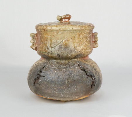 栗山園オンライン通販部 / 【出物】 信楽破レ袋水指 高橋楽斎