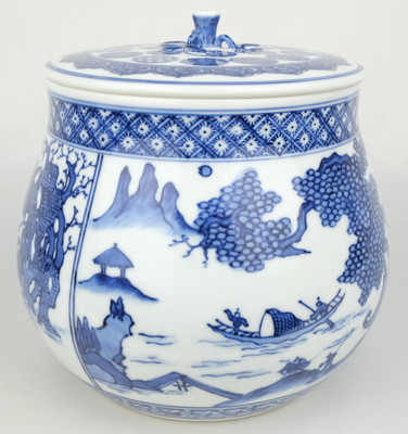 栗山園オンライン通販部 / 【出物】 祥瑞写袋形水指 宮川（真葛）香斎