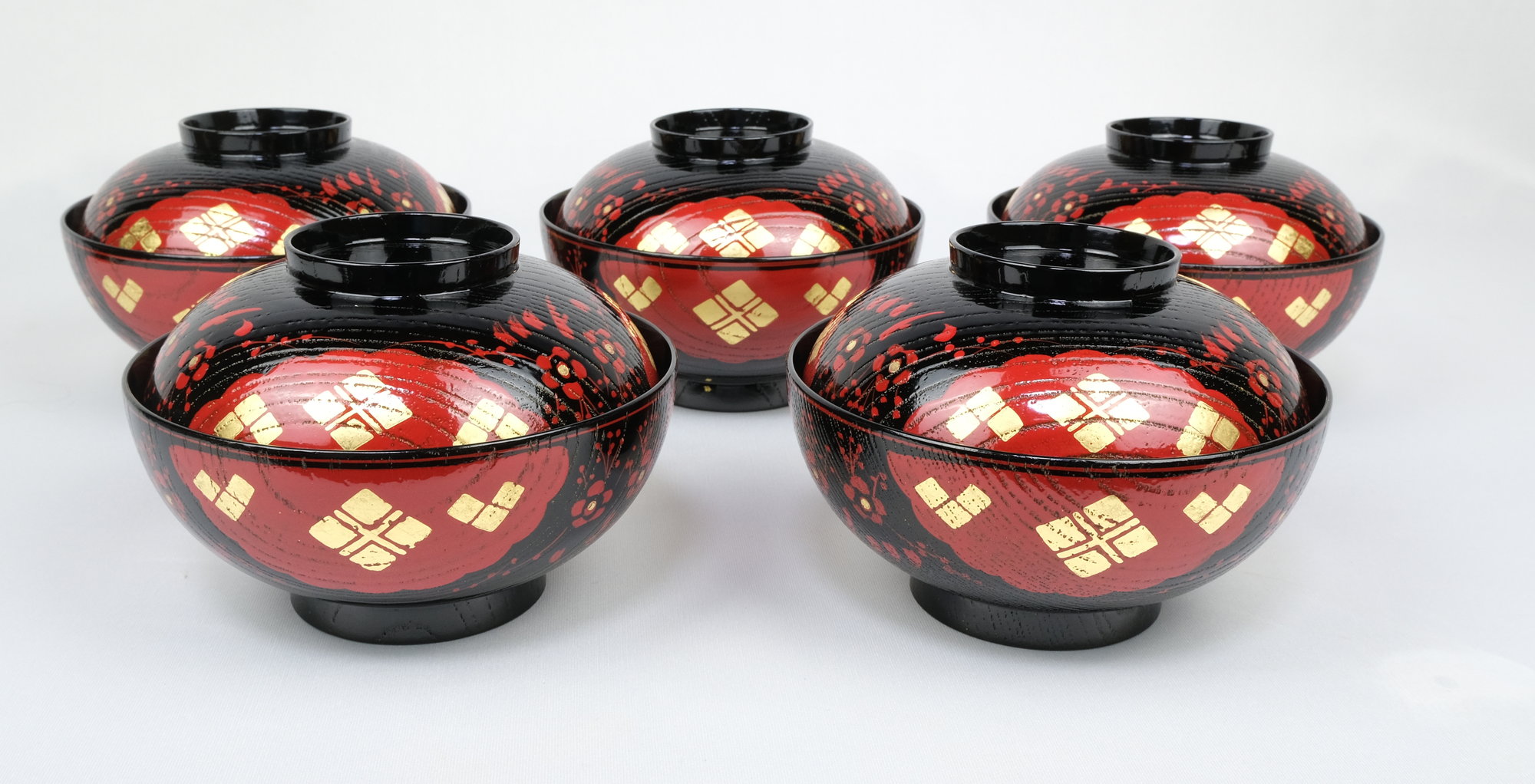 栗山園オンライン通販部 / 【出物】 正法寺煮物椀 五客