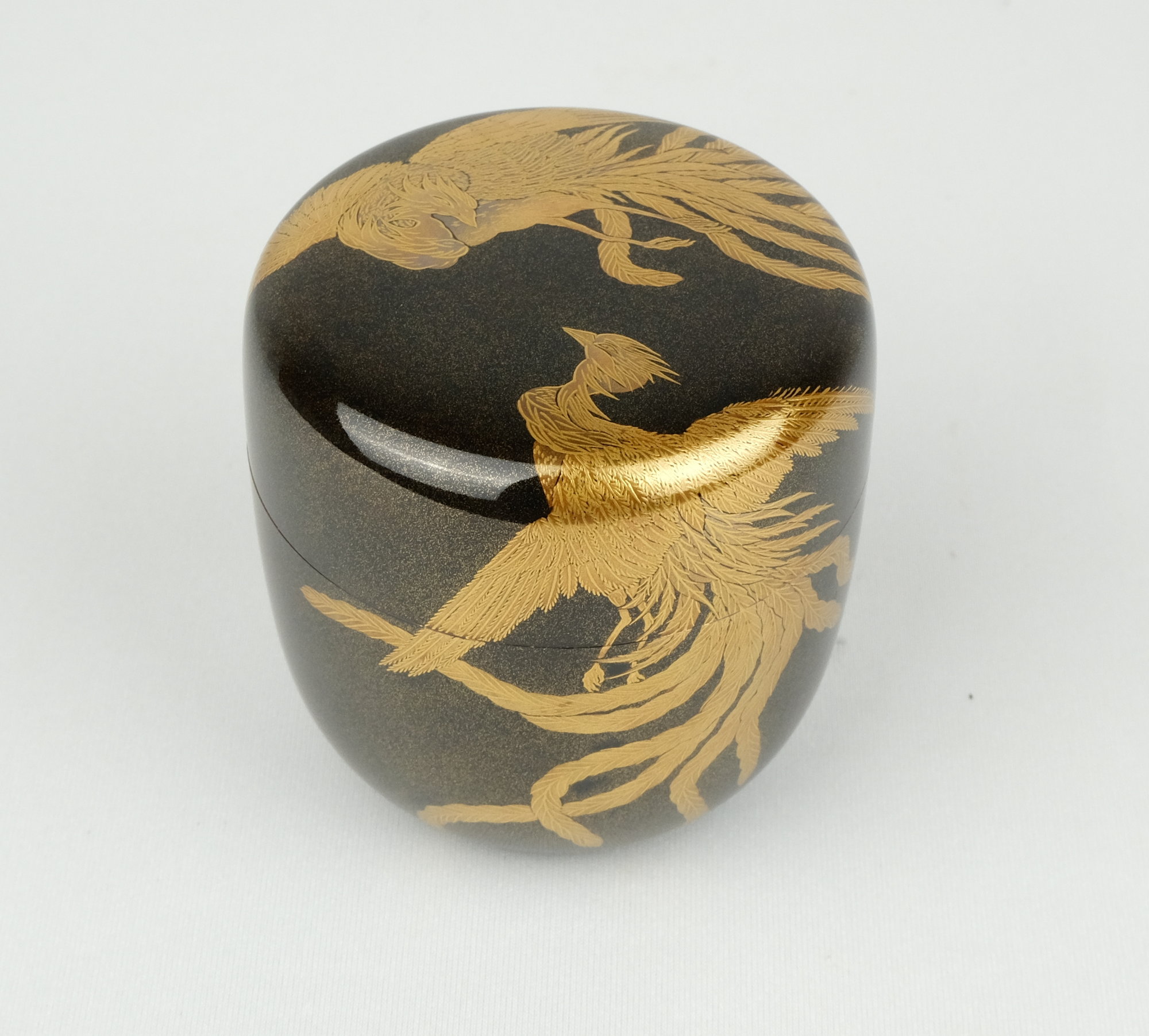 栗山園オンライン通販部 / 【出物】 輪島塗鳳凰蒔絵大棗 谷内友華