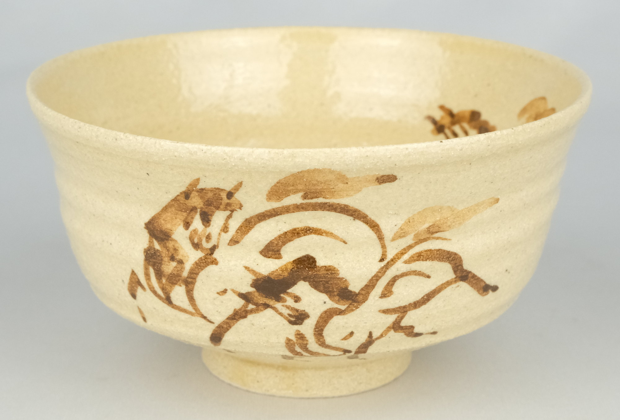 栗山園オンライン通販部 / 【出物】 相馬駒焼茶碗 15代田代清治右