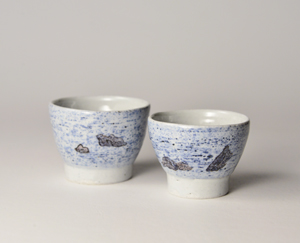 色絵染付 柴山勝展】 | しぶや黒田陶苑